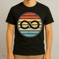 Autism Rights Retro Vintage Infinity – Autism Awareness T-Shirt thumb 3