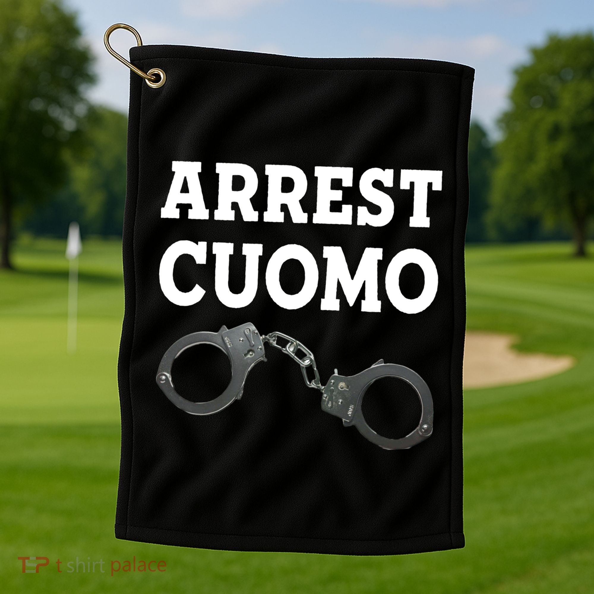 Arrest Cuomo Golf Towel