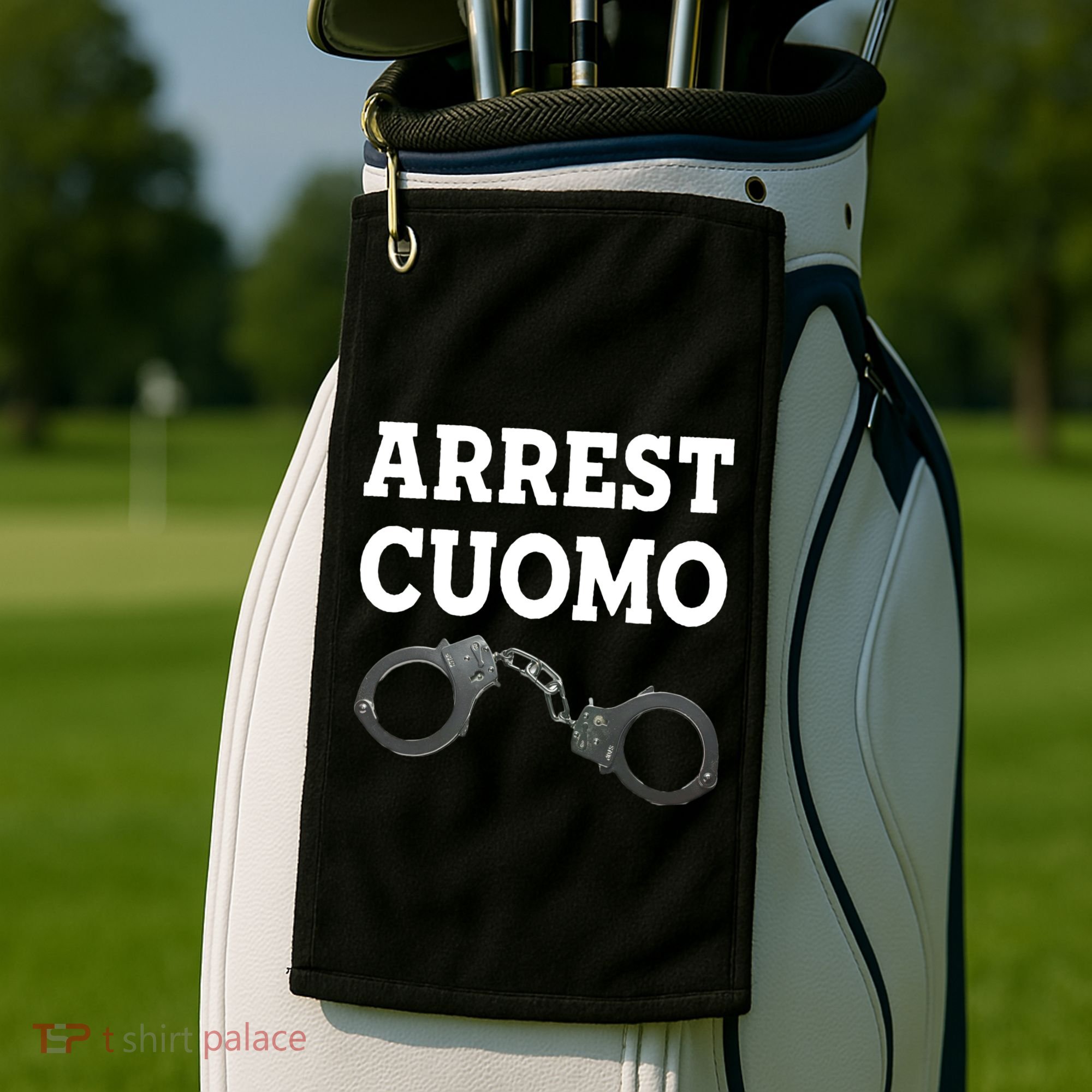 Arrest Cuomo Golf Towel