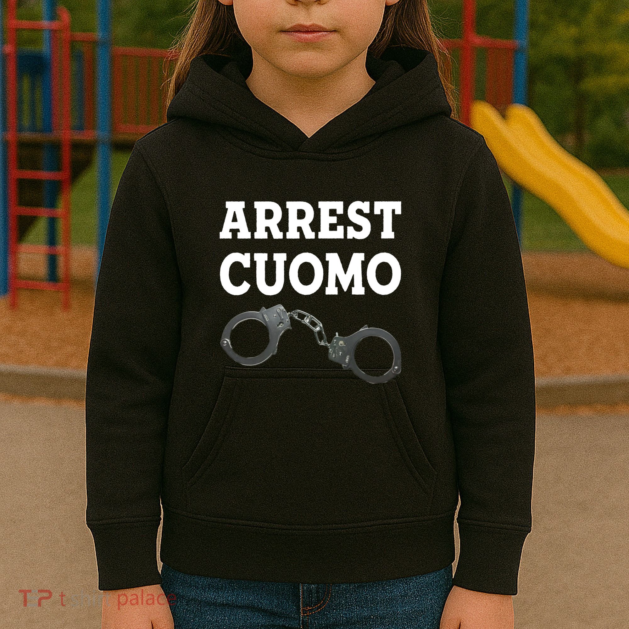 Arrest Cuomo Kids Hoodie