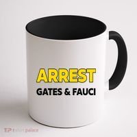 Arrest Gates And Fauci Coffee Mug thumb 1