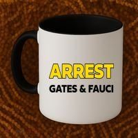 Arrest Gates And Fauci Coffee Mug thumb 2