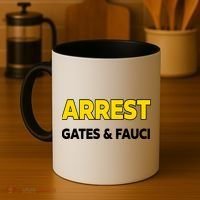 Arrest Gates And Fauci Coffee Mug thumb 4