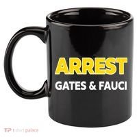 Arrest Gates And Fauci 11oz C Handle Ceramic Mug thumb 2