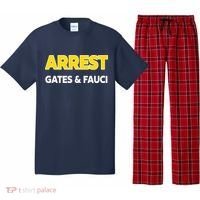 Arrest Gates And Fauci Pajama Set thumb 0