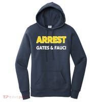 Arrest Gates And Fauci Women's Hoodie thumb 0