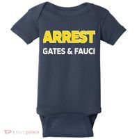Arrest Gates And Fauci Baby Bodysuit thumb 0
