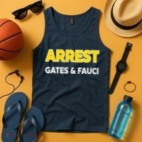 Arrest Gates And Fauci Tank Top thumb 4
