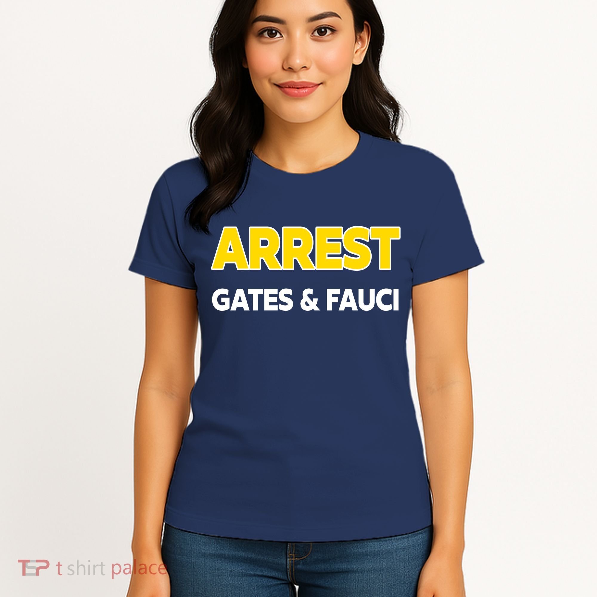 Arrest Gates And Fauci Women's T-Shirt