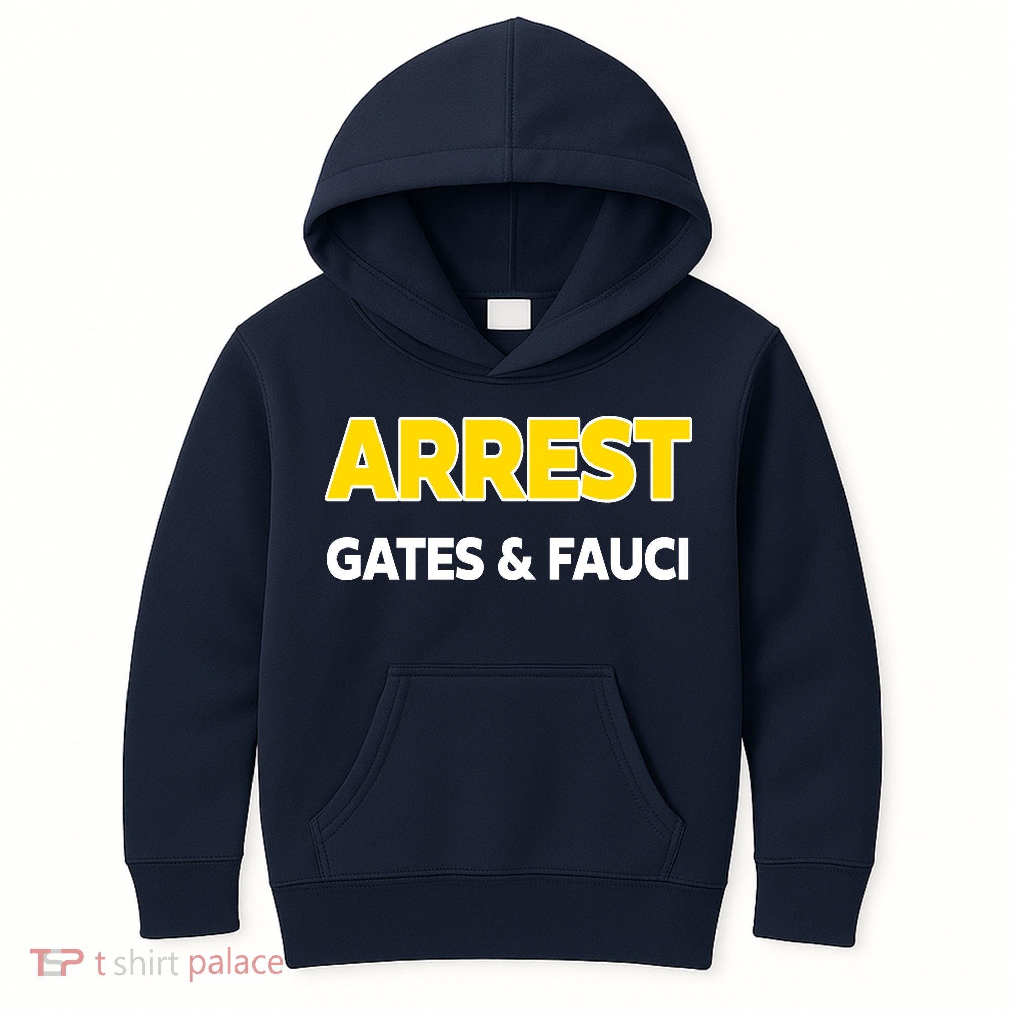 Arrest Gates And Fauci Kids Hoodie