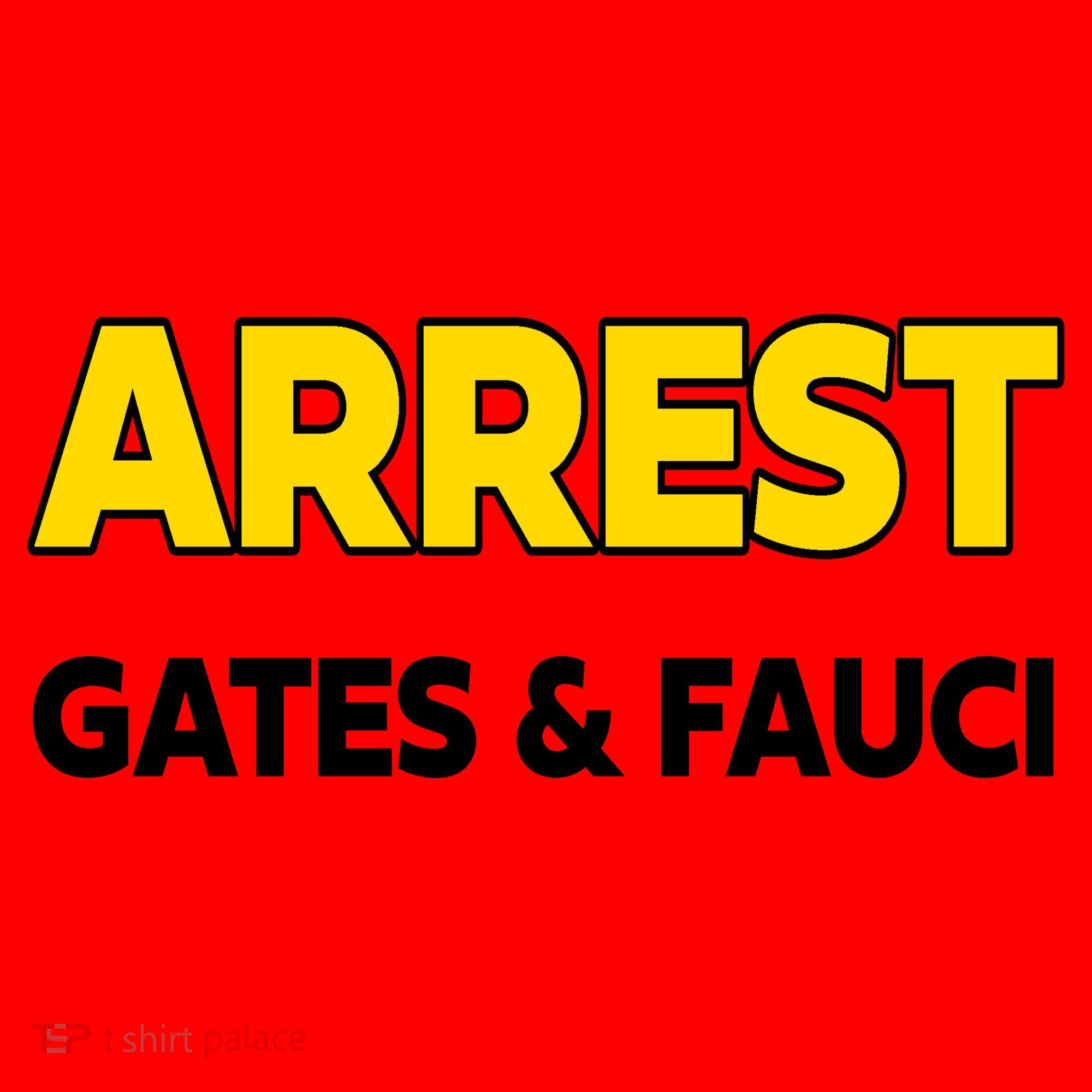 Arrest Gates And Fauci Santa Hat
