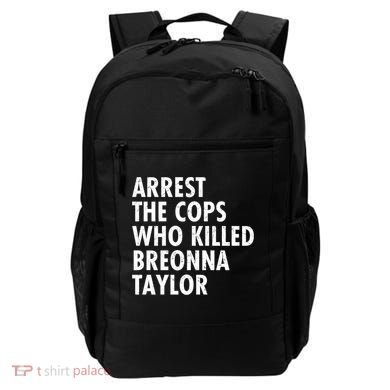 Arrest The Cops Who Killed Breonna Taylor BLM Backpack