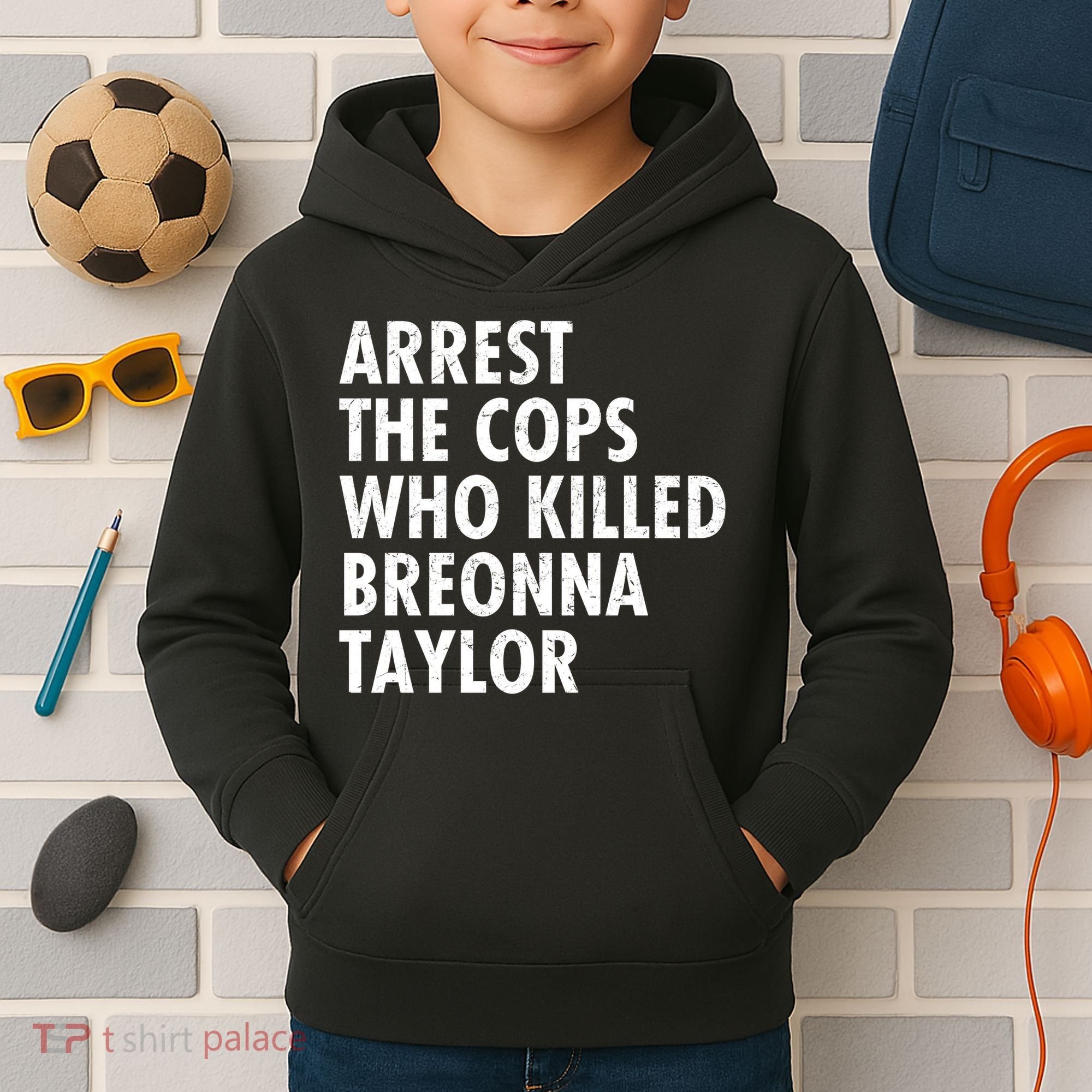 Arrest The Cops Who Killed Breonna Taylor BLM Kids Hoodie