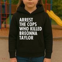 Arrest The Cops Who Killed Breonna Taylor BLM Kids Hoodie thumb 3