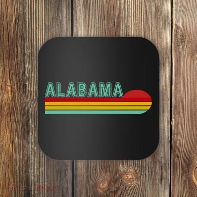 Alabama Retro Style Coaster