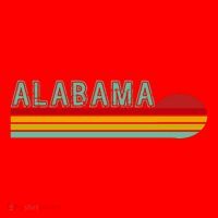 Alabama Retro Style Santa Hat thumb 1
