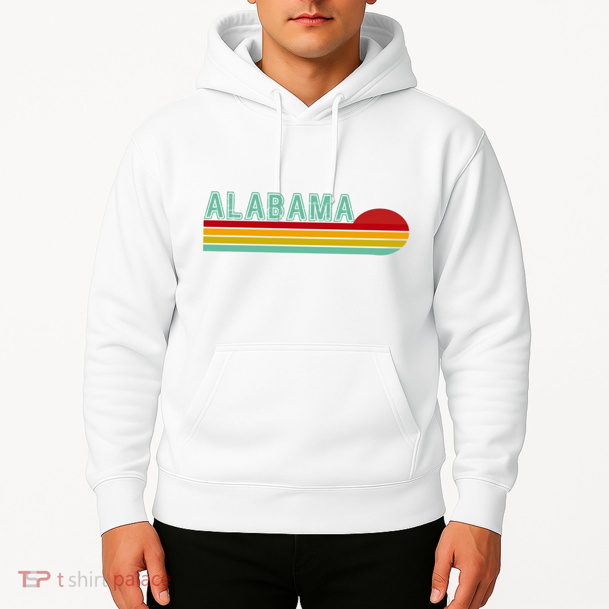 Alabama Retro Style Hoodie