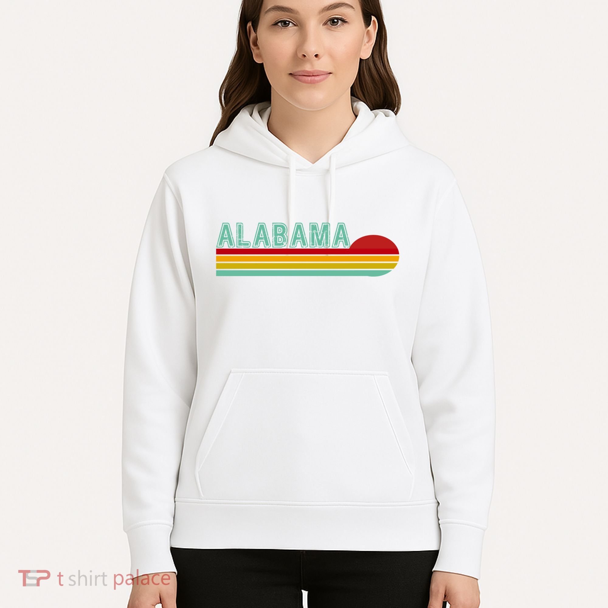 Alabama Retro Style Hoodie