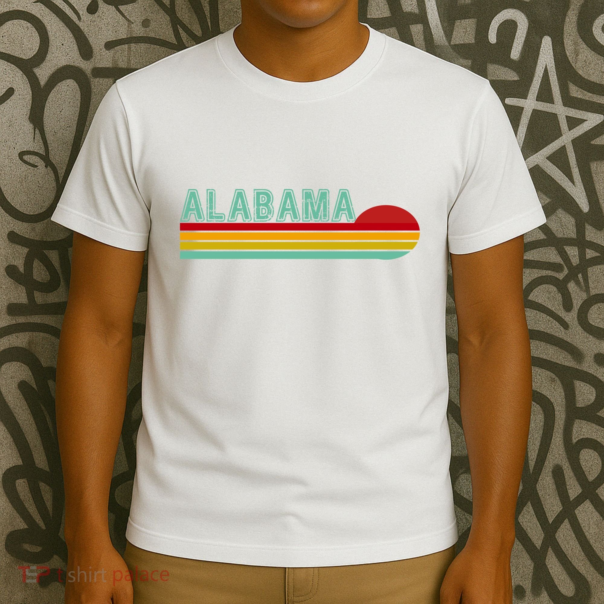 Alabama Retro Style T-Shirt