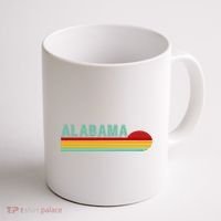 Alabama Retro Style Coffee Mug thumb 1