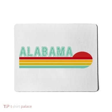 Alabama Retro Style Mousepad