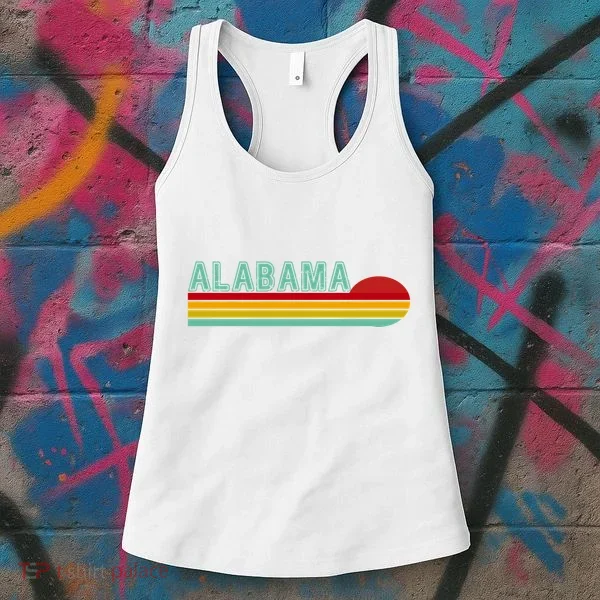 Alabama Retro Style Women's Tank Top