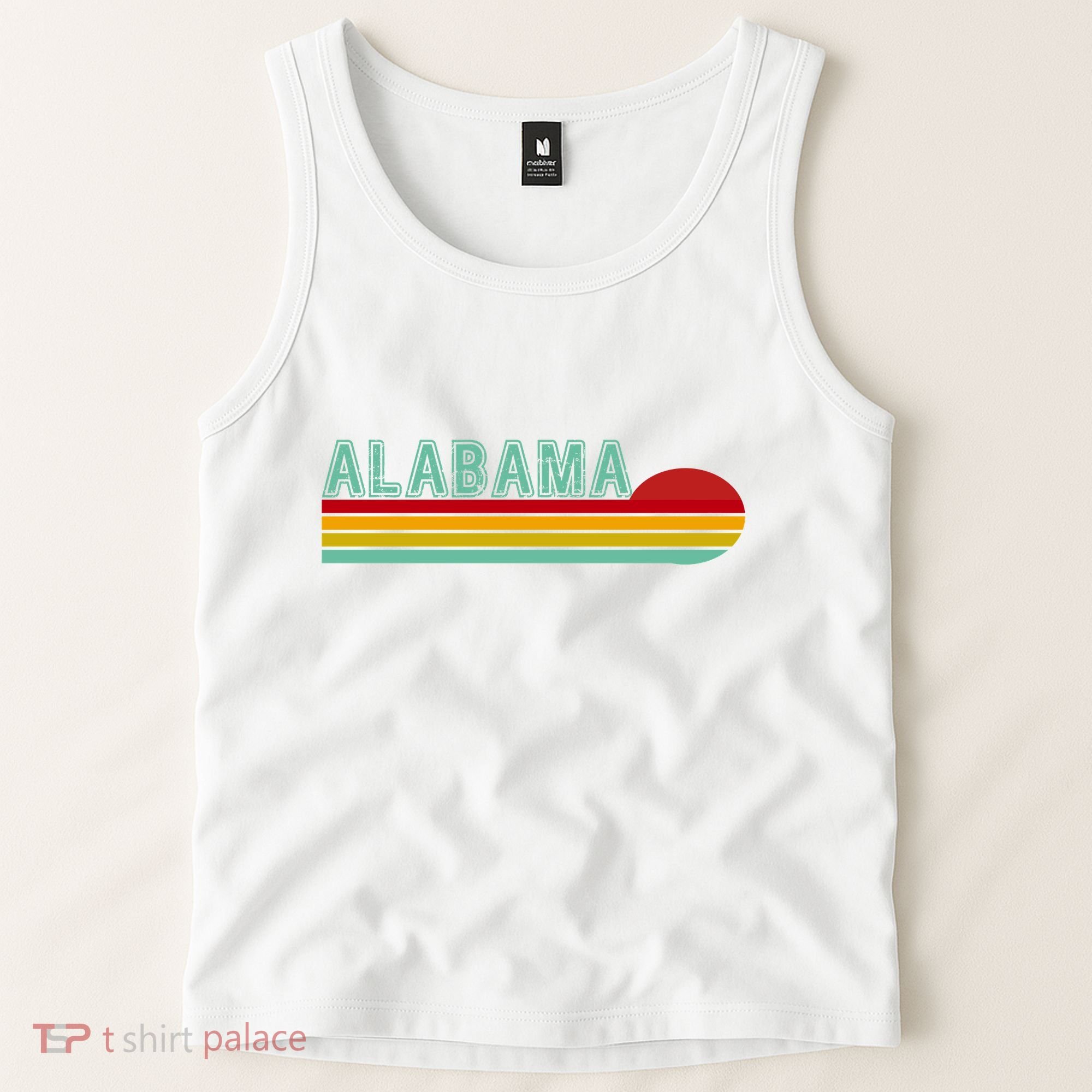 Alabama Retro Style Tank Top