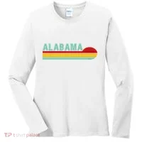 Alabama Retro Style Women's Long Sleeve Shirt thumb 0