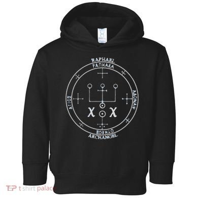 Archangel Raphael Sigil Seal By Mortal Toddler Hoodie