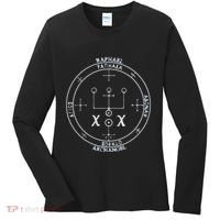 Archangel Raphael Sigil Seal By Mortal Women's Long Sleeve Shirt thumb 0
