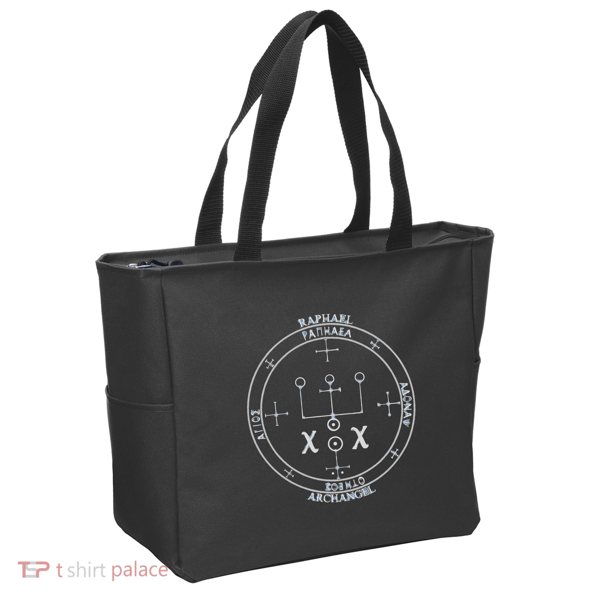 Archangel Raphael Sigil Seal By Mortal Tote Bag