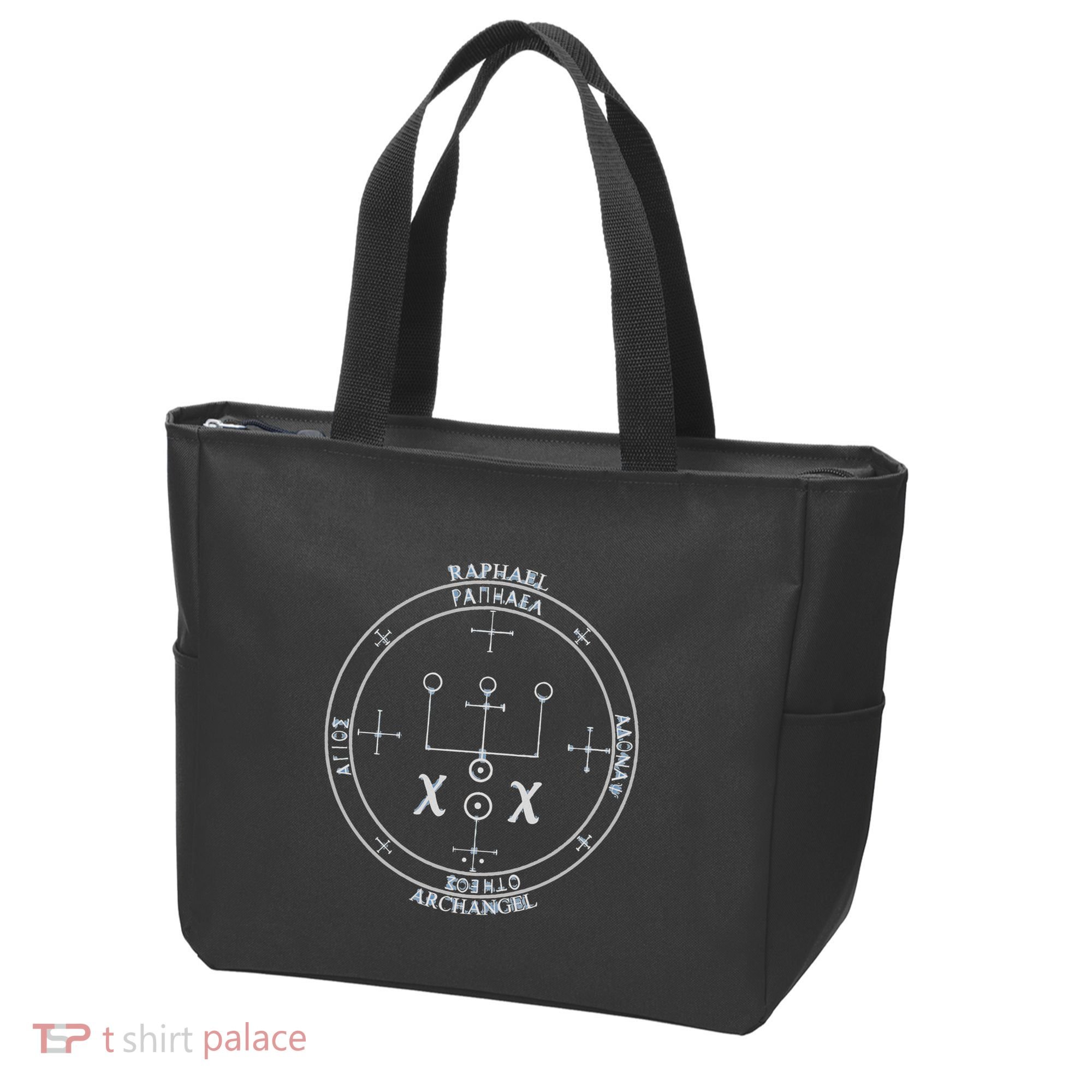 Archangel Raphael Sigil Seal By Mortal Tote Bag
