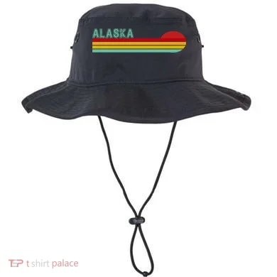 Alaska Retro Sunset Bucket Hat