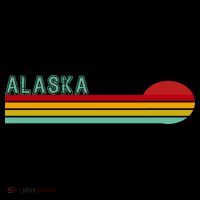 Alaska Retro Sunset Coffee Mug thumb 5
