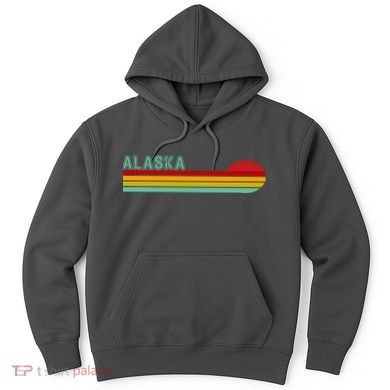 Alaska Retro Sunset Hoodie