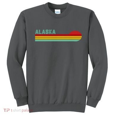 Alaska Retro Sunset Sweatshirt