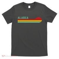 Alaska Retro Sunset T-Shirt thumb 0