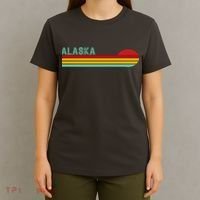 Alaska Retro Sunset T-Shirt thumb 4