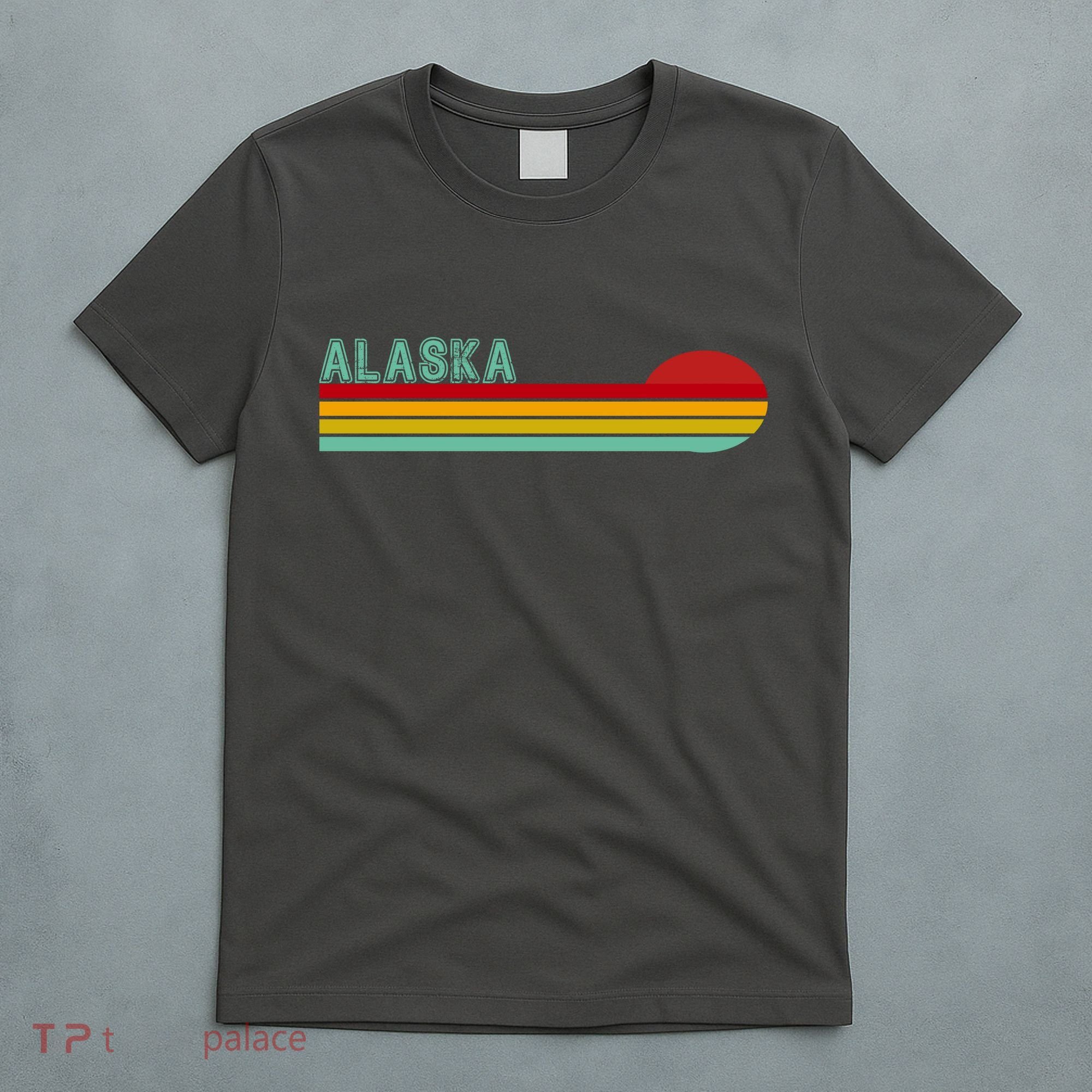 Alaska Retro Sunset T-Shirt