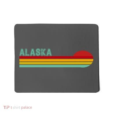 Alaska Retro Sunset Mousepad