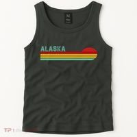 Alaska Retro Sunset Tank Top thumb 2