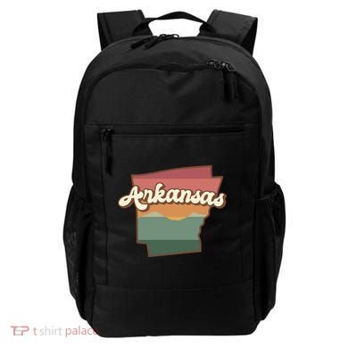 Arkansas Retro Sunset Backpack