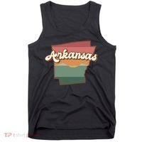 Arkansas Retro Sunset Tank Top thumb 0