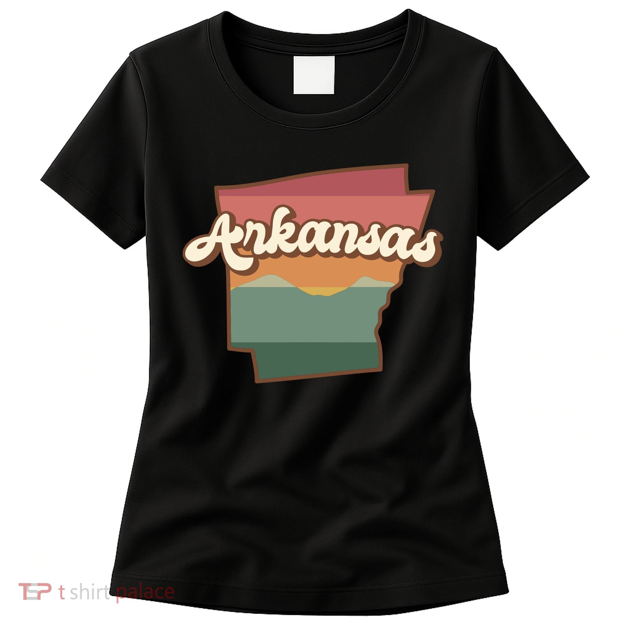Arkansas Retro Sunset Women's T-Shirt