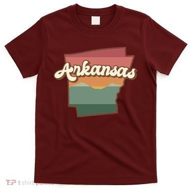 Arkansas Retro Sunset T-Shirt