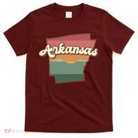 Arkansas Retro Sunset T-Shirt thumb 0