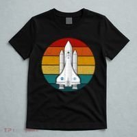 Astronaut Retro Space Sunset T-Shirt thumb 5