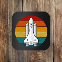 Astronaut Retro Space Sunset Coaster thumb 0