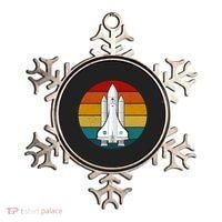 Astronaut Retro Space Sunset Ornament thumb 0