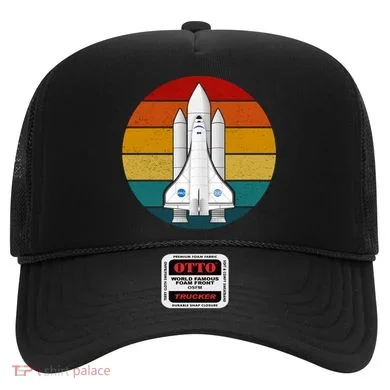 Astronaut Retro Space Sunset Hat